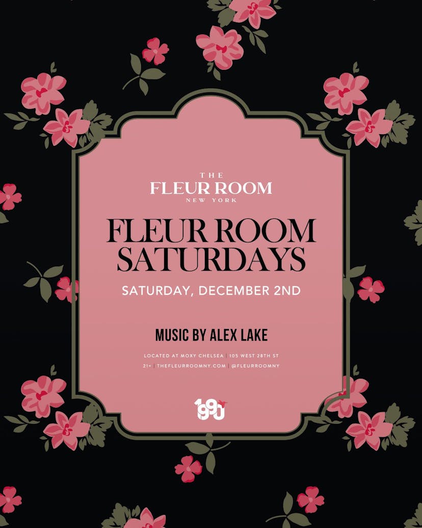 Fleur Room Saturdays